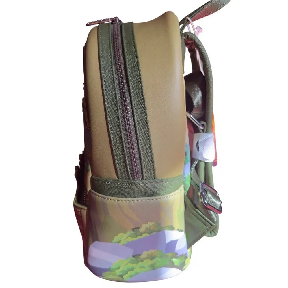 The Lord Of The Rings Rivendell Mini Backpack Loungefly Faux Leather - Picture 3 of 6